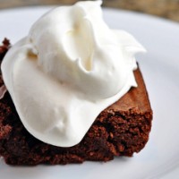 National Garlic Day brownie