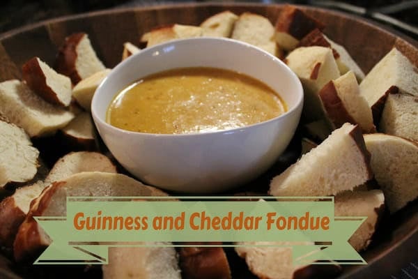 guinness and cheddar fondue