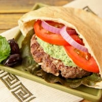lamb burger