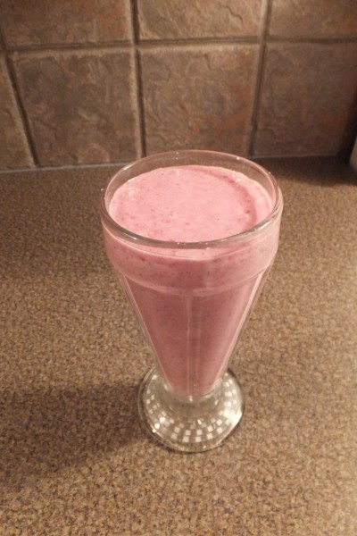 Raspberry Rapture Sunrise Smoothie