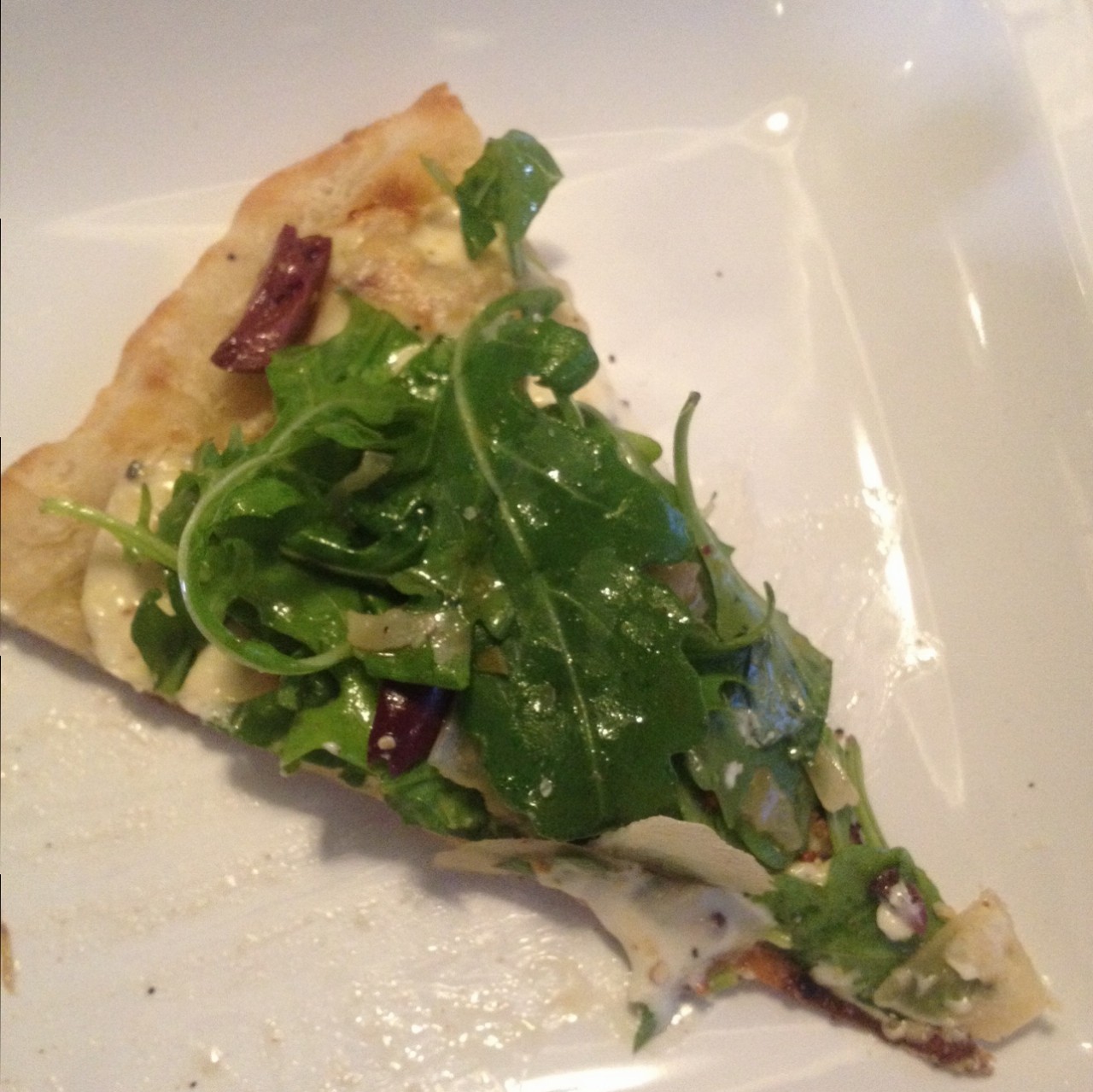 Goat Cheese and Arugula Pizza