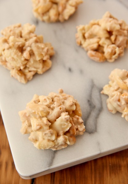 Peanutty Pie Crust Clusters