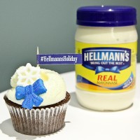 Hellmann’s Holiday Cupcakes Chocolate Mayo Cupcake