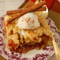 Apple Muffin Macaroon Cobbler – Throwback Thursday macaroon cobbler 3