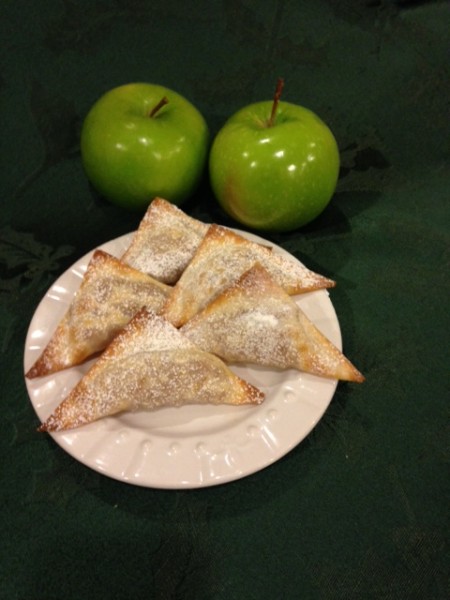 Mini Cinnamon Apple Turnovers