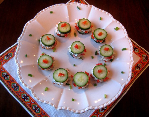 Spicy Cucumber Bites