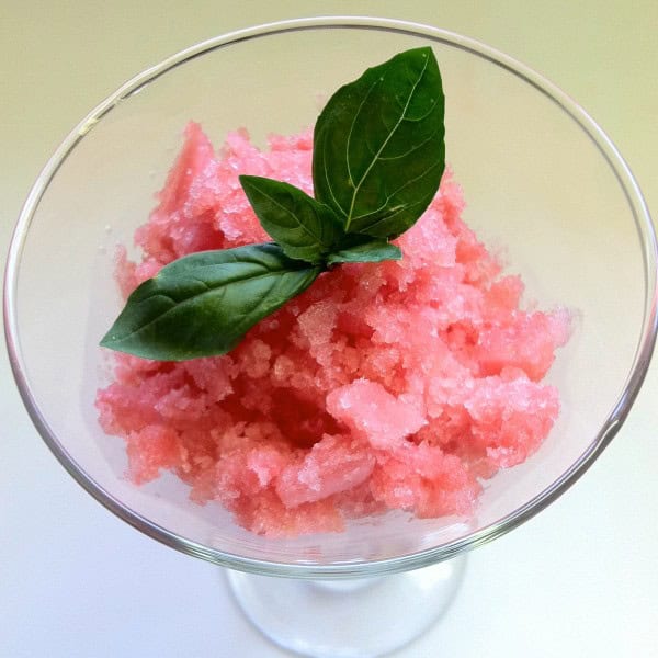 Minty-Lime Watermelon Ice