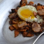 Sausage, Egg and Butternut Squash Hash