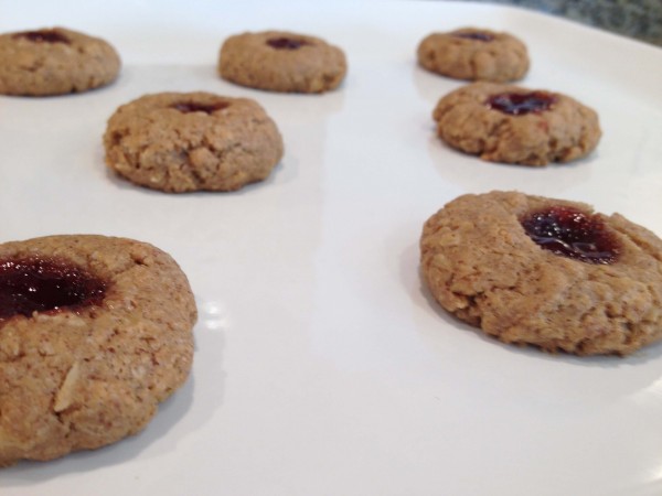 Thumbprint Breakfast Cookies