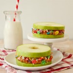 Fruity Pebbles Apple and Peanut Butter Stackers
