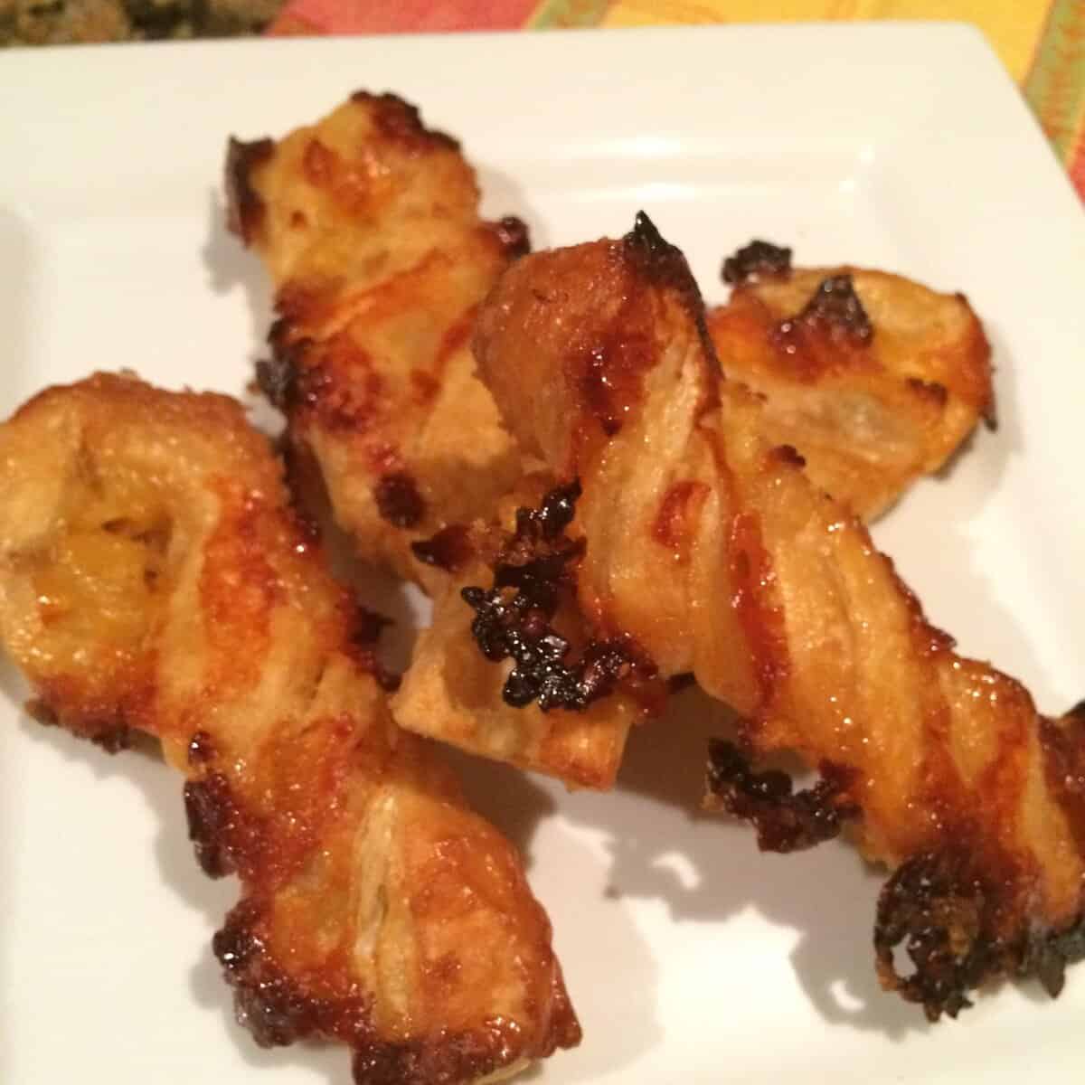 Orange Pineapple Brown Sugar Twists