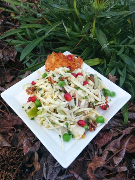 Parsnip, Pear and Pecan Salad  (A Lotta Alliteration Salad!)