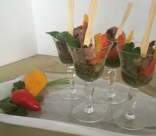 Grilled Chimichurri Steak Bites