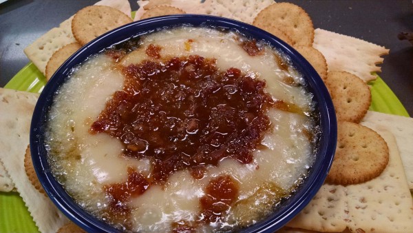 Bourbon Bacon Brie Dip