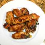 Grilled Wings with Spicy Tropical Glaze