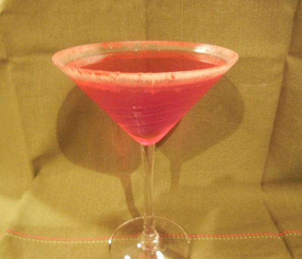 Chocolate Pomegranate Martini