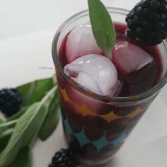 Blackberry-Sage Cocktail