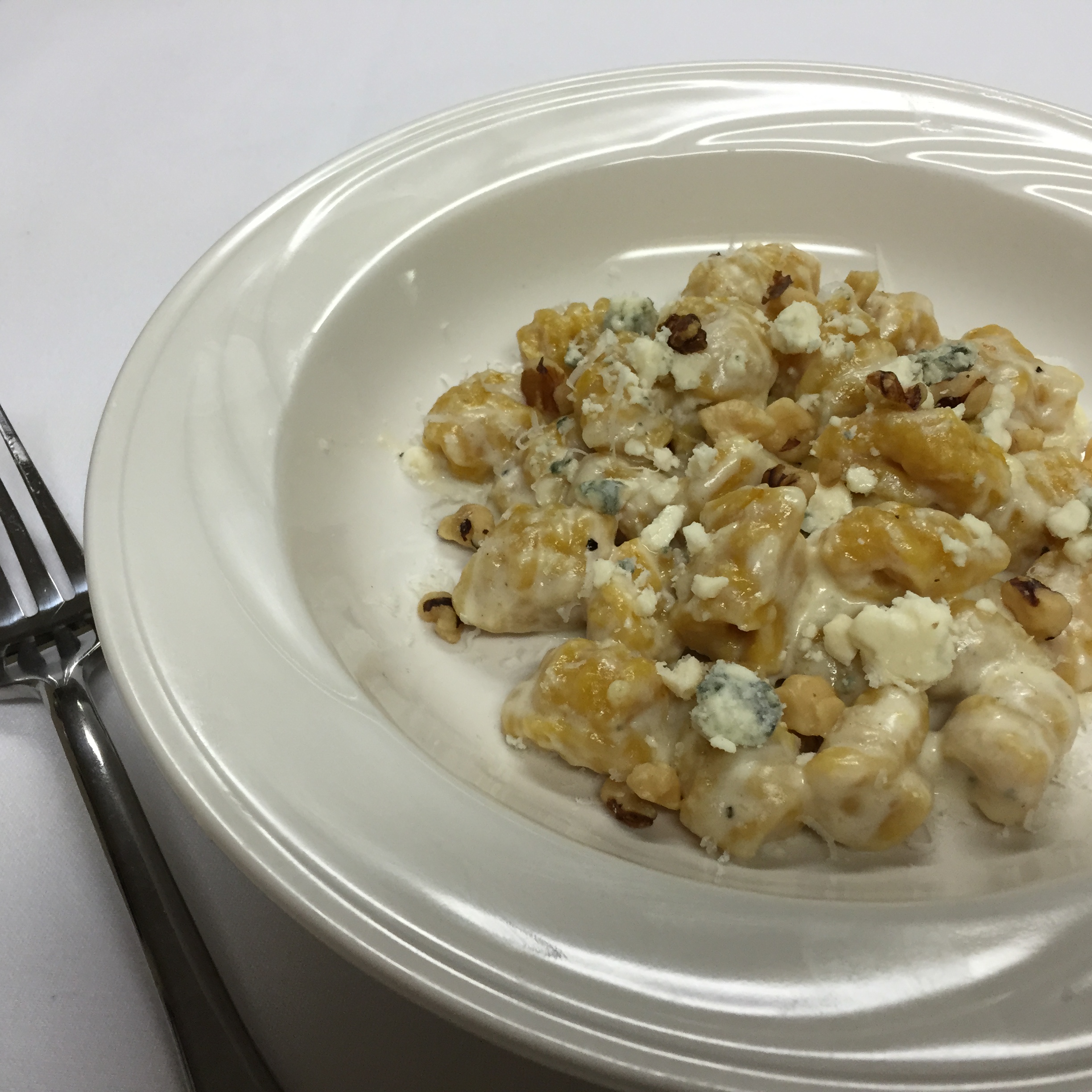 Pumpkin Gnocchi with Walnut Sauce