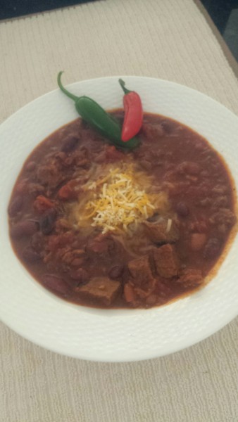 Three Meat Chili