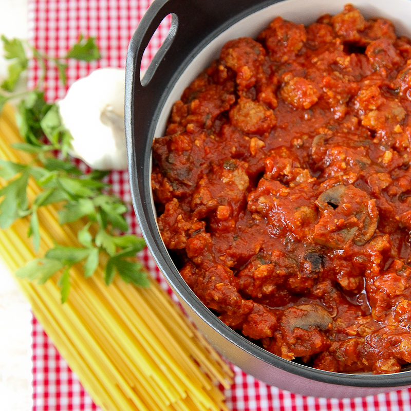 Italian Sausage Spaghetti Sauce