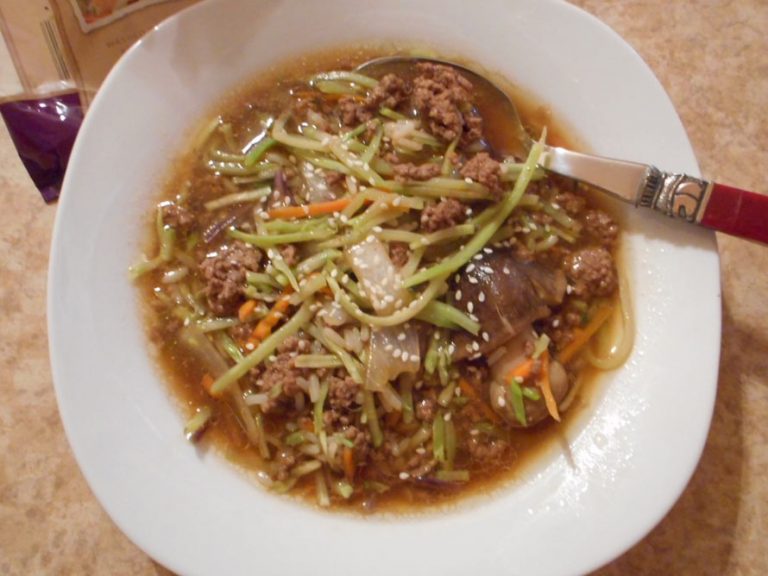 Chinese Beef and Broccoli Soup
