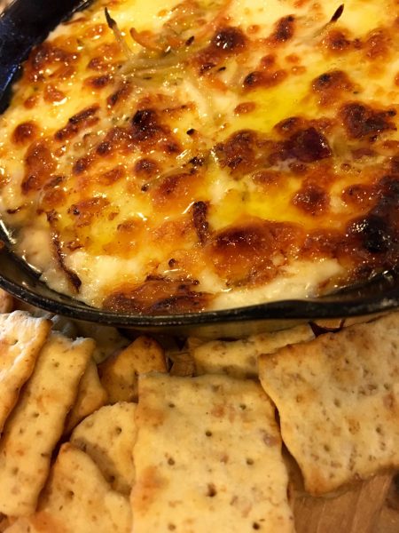 Roasty Toasty Broccoli and Cheese Dip