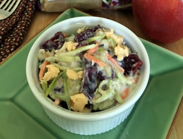 Smokehouse Cranberry Broccoli Slaw