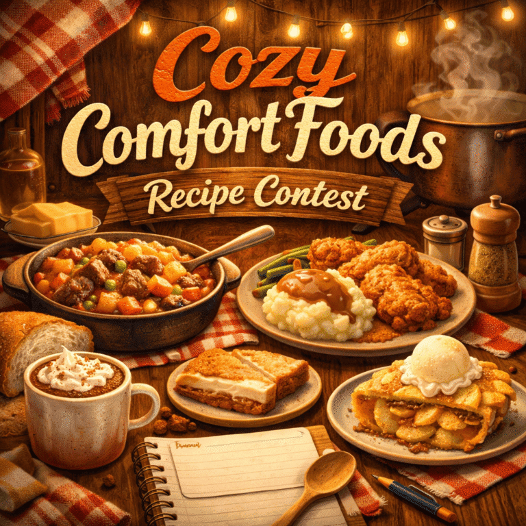 Cozy Comfort Foods Recipe Contest – CCC Member Exclusive