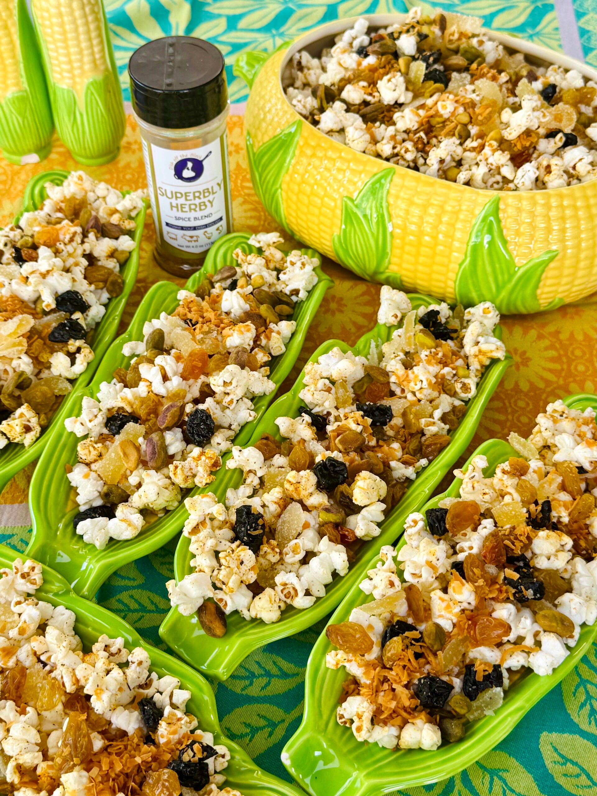 Third Place: Superbly Herby Sweet & Savory Popcorn, Merry Graham