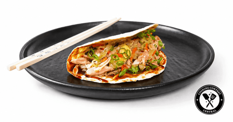 Moo Shu Jackfruit Tacos